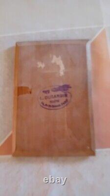 Ancienne XIX Peinture A Huile Sur Bois Un Avocat Signé Louise Dugardin