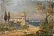 Ancienne Huile Sur Bois Début Xx Signée Olive (henri De Martigues)