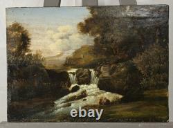 Ancienne huile sur toile vers 1850 entourage de DIAZ DE LA PEÑA