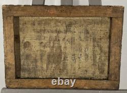 Ancienne huile sur toile vers 1850 entourage de DIAZ DE LA PEÑA