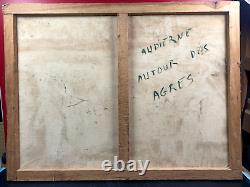 Ancienne marine, huile sur toile, M. Guillet! Audierne autour des Agres
