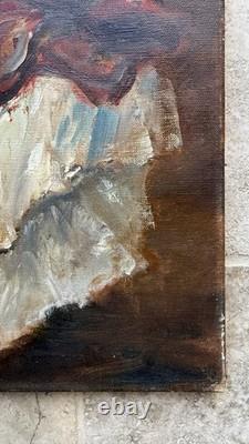 Fernand Van Hamme 1911-1976 Tableau Ancien signé HST Danseuse flamenco Seville