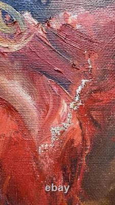 Fernand Van Hamme 1911-1976 Tableau Ancien signé HST Danseuse flamenco Seville