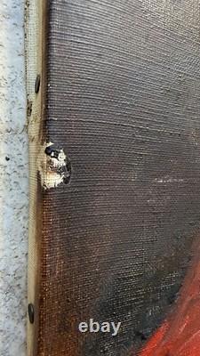 Fernand Van Hamme 1911-1976 Tableau Ancien signé HST Danseuse flamenco Seville