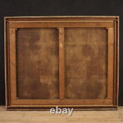 Grand tableau ancien huile sur toile peinture italienne art 17ème siècle