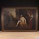Grand Tableau Italien Bethsab&eacute;e Au Bain Ancien Huile Sur Toile Du 18&egrave;me Si&egrave;cle