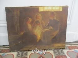 Huile Sur Toile Ancienne De Jean Enders 1861 -1936 Peintre Français Belle Cote