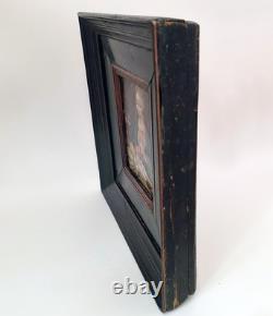 Huile sur cuivre Flandres fin 16e Vierge à l'Enfant tableaux ancien et rare