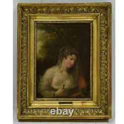 J. A. VALLIN 1760-1831 ARTPRICE jusqu'à 99.000 Ancienne peinture à l'huile 31x26