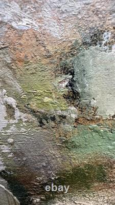 Jacques Petit (1925-2019) Tableau ancien signé huile Post Impressionniste Marine