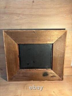 Joli Tableau Peinture Ou Huile Sur Bois Maison Du Lac Ancienne 19eme