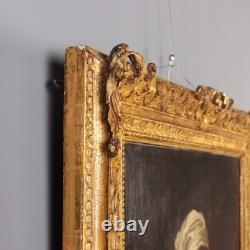 Le Guitariste Tableau Ancien Huile sur Toile Italie du XIXe Siècle Original