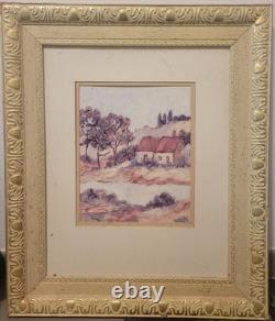 Lot Deux tableau ancien huile sur toile
