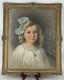 Marianne Von Eschenburg Peinture Ancienne Portrait Jeune Fille Sign&eacute; 1923/1925