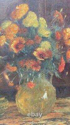 Octave Guillonnet (1872-1967) Tableau Ancien signé Huile sur toile HST
