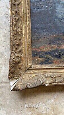 Octave Guillonnet (1872-1967) Tableau Ancien signé Huile sur toile HST
