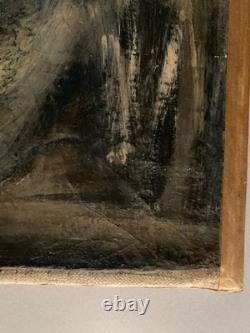 Painting Peinture Huile Sur Toile Début XXe 1930 Ancien Art Old Nature Morte