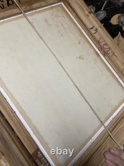 Peinture Ancienne Château Huile sur Toile Signée