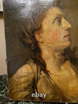 Peinture Ancienne D'après GREUZE, EDMOND LAITHIER