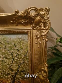 Peinture Ancienne Huile Sur Toile Poule Signée Adolphe POOT