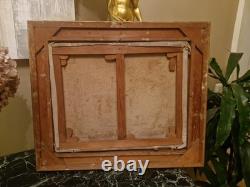 Peinture Ancienne Huile Sur Toile Poule Signée Adolphe POOT