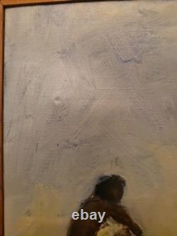 Peinture Ancienne Huile Sur Toile Signée