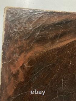 Peinture Copie Félix Ziem Sérail à Constantinople danse Orientalisme 1914 Ancien