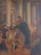 Peinture Ancienne Christ St Barnabé Peinture Sur Bois Esquisse Proche Goya