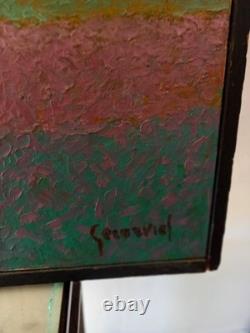 Peinture ancienne huile sur toile