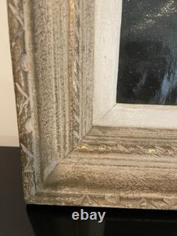 Peinture ancienne huile sur toile 19 Eme