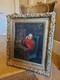Peinture Ancienne Huile Sur Toile, Cardinal Signée