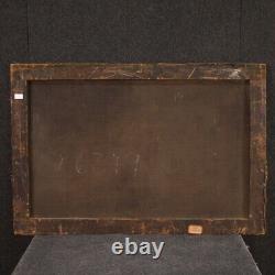 Peinture flamande ancien huile sur toile tableau art Saint Jérôme 17ème siècle