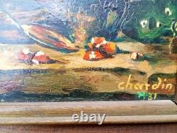 Peintures anciennes huile sur panneau
