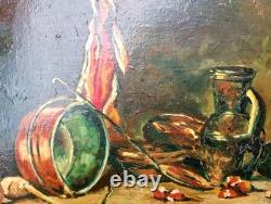 Peintures anciennes huile sur panneau