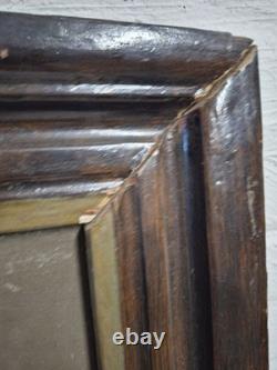 Portrait ancien Joseph Wauters J. B. Jonet huile sur toile / Antique oil painting