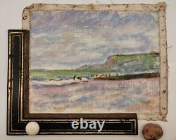 Sainte-Adresse Ancienne Peinture Impressionniste Fauve Dlg Monet 1900 Normandie