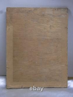TABLEAU ANCIEN PEINTURE PORTRAIT HUILE SUR BOIS Signé TABLEAU ANCIEN PEINTURE PORTRAIT HUILE SUR BOIS Signé