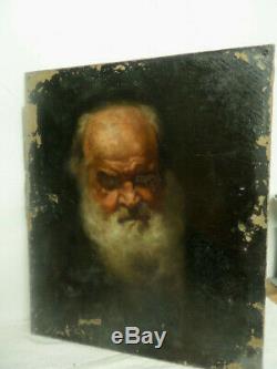 Tableau Ancien 18 Emes Sortie Directe Du Grenier Huile Sur Toile // N° 2