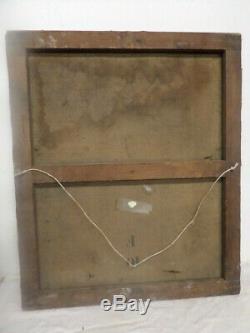 Tableau Ancien 18 Emes Sortie Directe Du Grenier Huile Sur Toile // N° 2