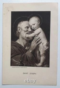 Tableau Ancien Antique Peinture Icone Huile Religieuse Jesus Portrait XIX 19th