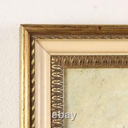 Tableau Ancien G. Muzzioli'800 Portrait Bacchus Ivre Huile sur Toile