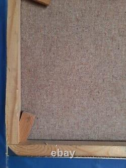 Tableau Ancien Huile Sur Toile, Art De Nature Morte Classique Signé