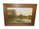 Tableau Ancien Huile Sur Toile De Anatole Alfred Théodore Delangle 1828 1901