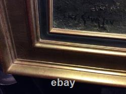 Tableau Ancien Huile Sur Toile Stephane H. C Gourjon