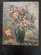 Tableau Ancien Huile Sur Bois