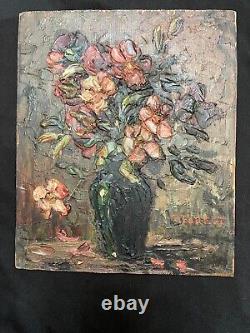 Tableau Ancien Huile sur bois