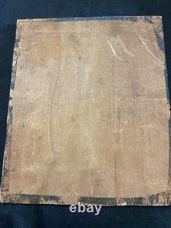 Tableau Ancien Huile sur bois