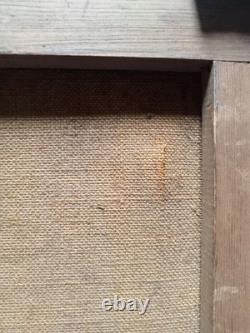 Tableau Ancien Impressionniste Bouquet De Fleurs Huile Sur Toile Signature