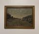 Tableau Ancien Paysage Forestier Et Animaux Louis Pottin 1849-1930