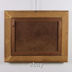 Tableau Ancien Paysage d'Hiver Huile sur Toile'700-'800 Original